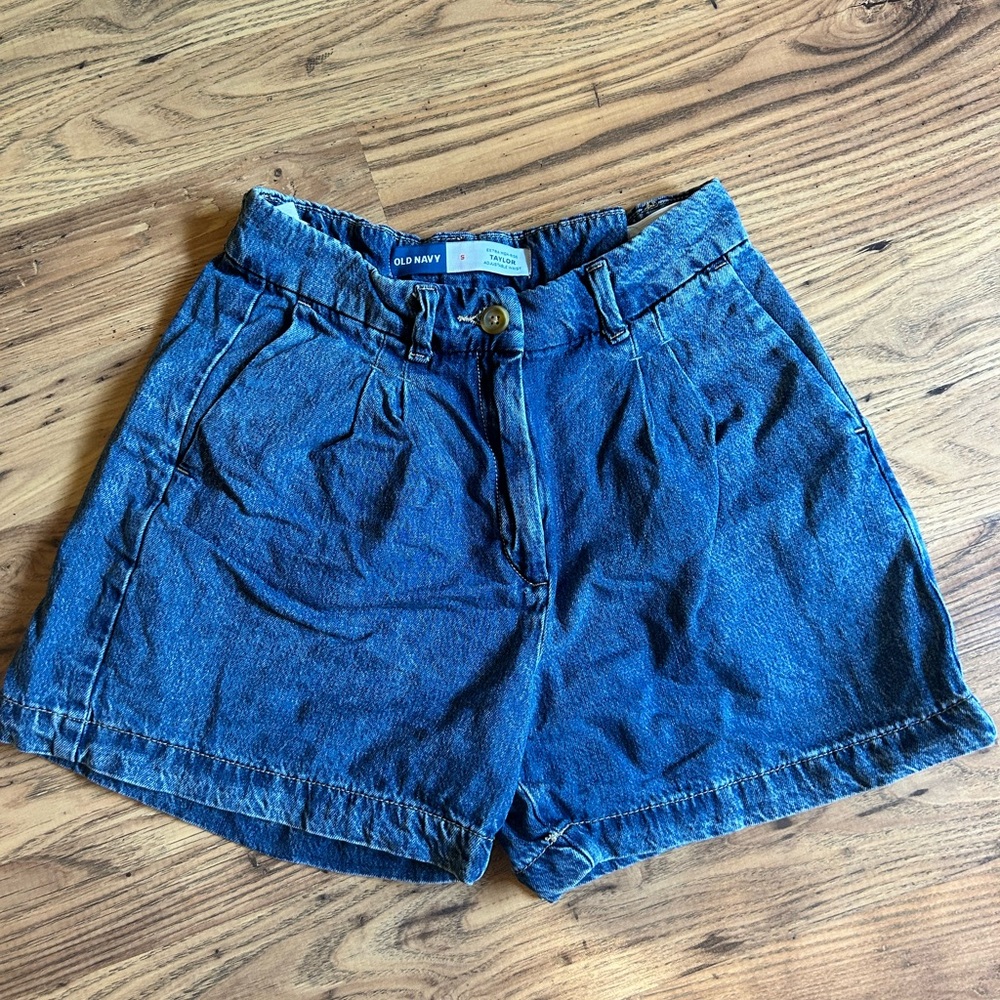 Old Navy Dark Blue Jean Shorts
